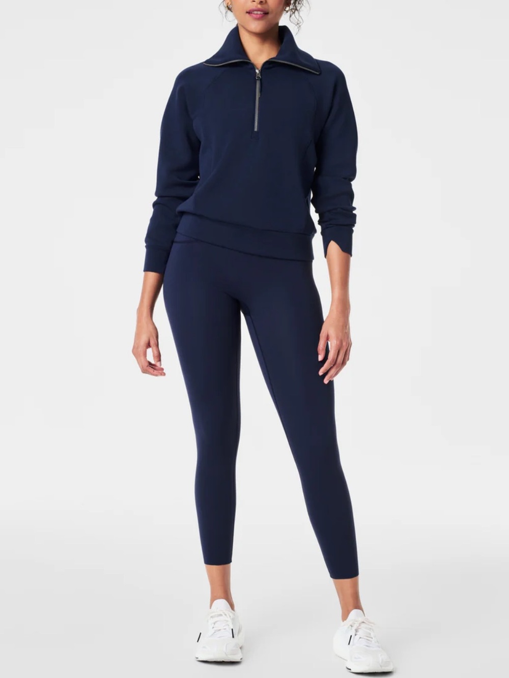 Spanx Booty Boost Leggings NWT Navy 7/8